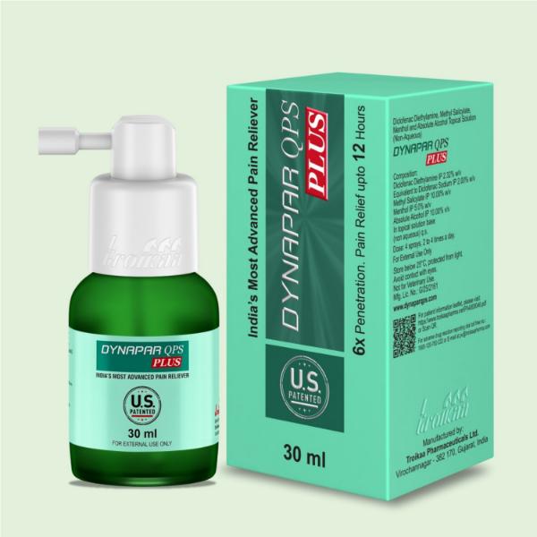 Netmeds | Dynapar QPS Plus Pain Relief Spray for Back, Knee, Muscle & Joint Pain 30 ml