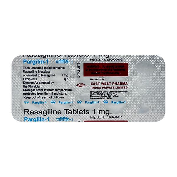 Netmeds | Pargilin 1mg Tablet 10'S