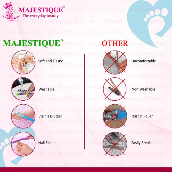 Majestique 2In1 Foot & Nail 1's - Manicure & Pedicure Kits