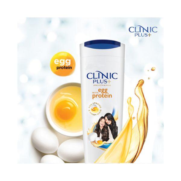 Clinic Plus Strength & Shine with Egg protein Shampoo 355 ml - Shampoos