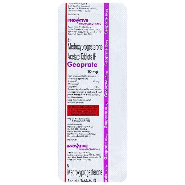 GEOPRATE 10mg Tablet 10's - Hormonal Therapy-Oes