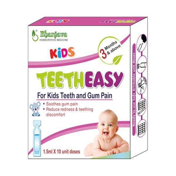 Bhargava Homepathy Kids Teeth Easy Drops (Pack of 1.5 ml x 10's) - Calcium And Minerals
