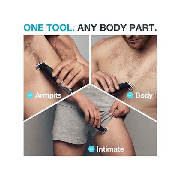 Braun Series XT5100-One Blade Hybrid Beard Trimmer, Shaver and Electric Razor for Men, Body Grooming Kit for Manscaping 97 gm - Grooming Kits