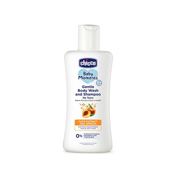 Netmeds | Chicco Baby Moments Gentle Bodywash & Shampoo 100 ml