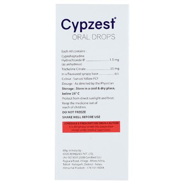 CYPZEST Oral Drops 15ml - Appetite-App