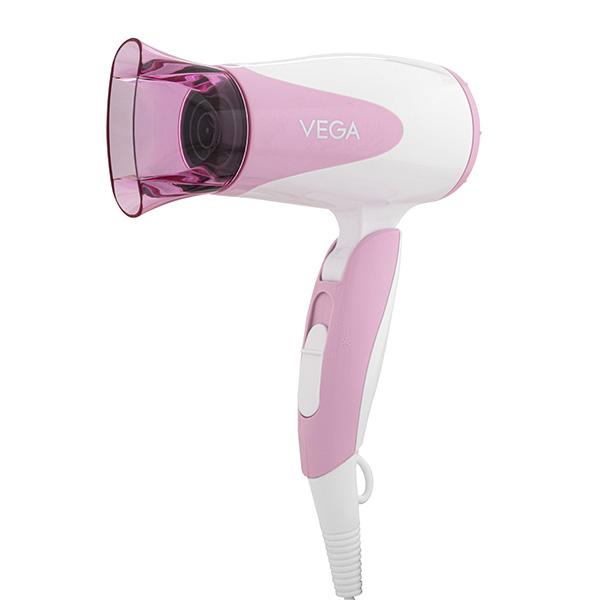 Vega Blooming Air 1000W Compact and Foldable Hair Dryer (VHDH-05) Color 1's - Hair Dryers
