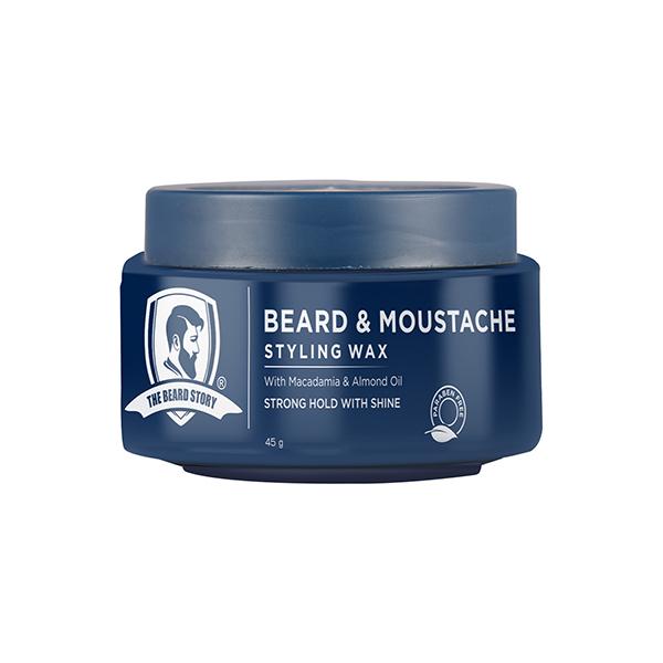 Netmeds | The Beard Story Beard & Moustache Styling Wax 45 gm