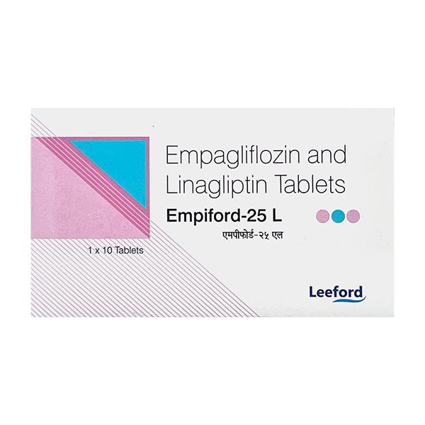EMPIFORD 25 L Tablet 10's - Diabetes-Ant