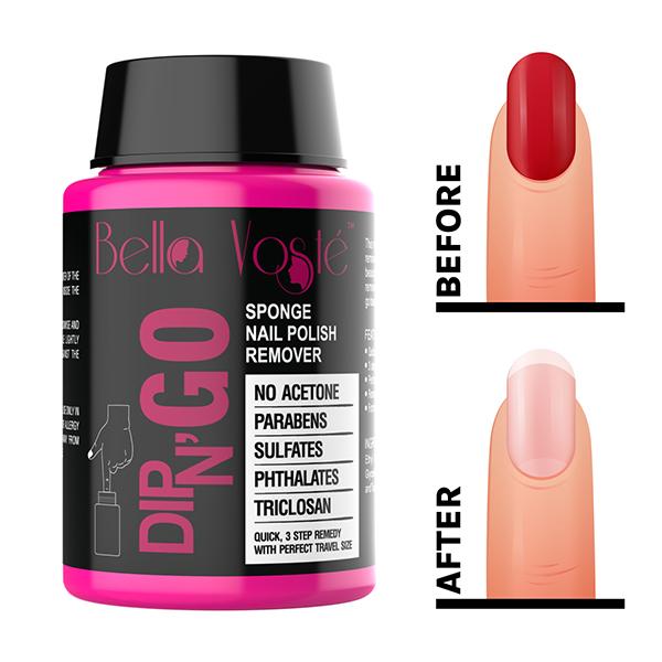 Bella Voste Dip N Go Nail Paint Remover 80 Ml - Nail Polish