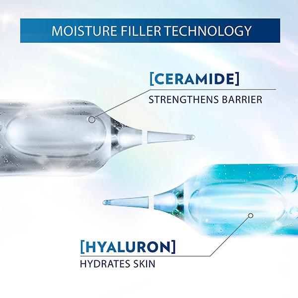 Vaseline Deep Moisture Body Lotion for Cushion Soft Skin With Ceramides Hyaluron 600 ml - Lotions & Creams