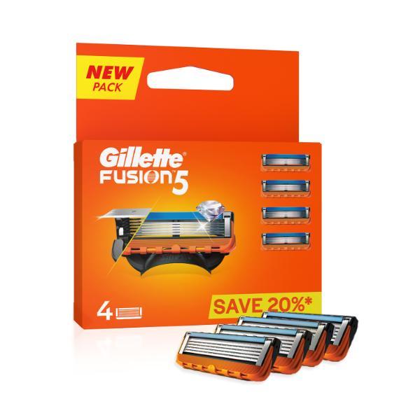 Gillette Fusion 5 Cartridges 4's - Razors & Cartridges