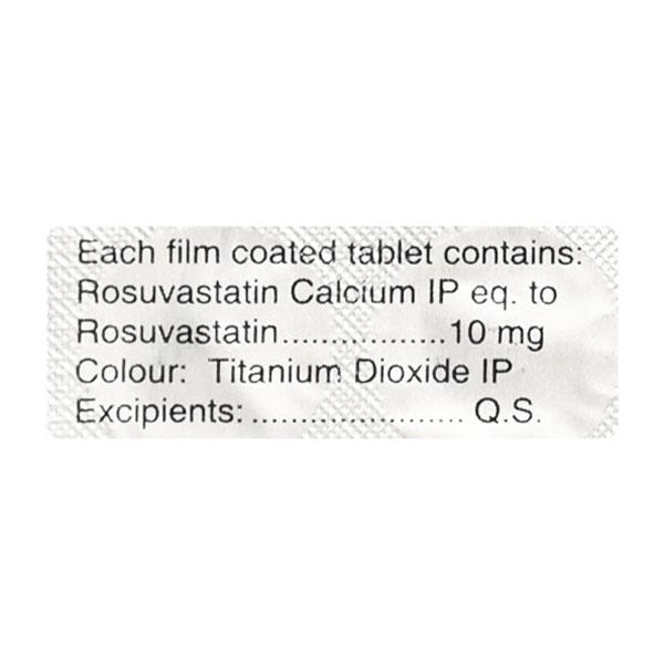 Arvast 10mg Tablet 15'S - High Cholesterol-Dys