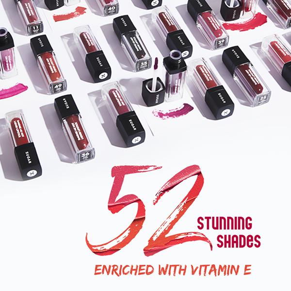 SUGAR Cosmetics Smudge Me Not Liquid Lipstick - 44 Preach Peach (Peach Pink) 4.5 ml - Liquid Lipsticks