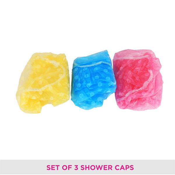 Vega Colourful Shower Cap (SC - 01) 15 gm - Loofahs & Sponges