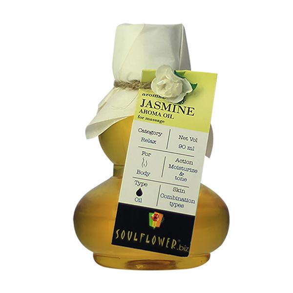 Netmeds | Soulflower Aroma Massage Oil - Jasmine 90 ml