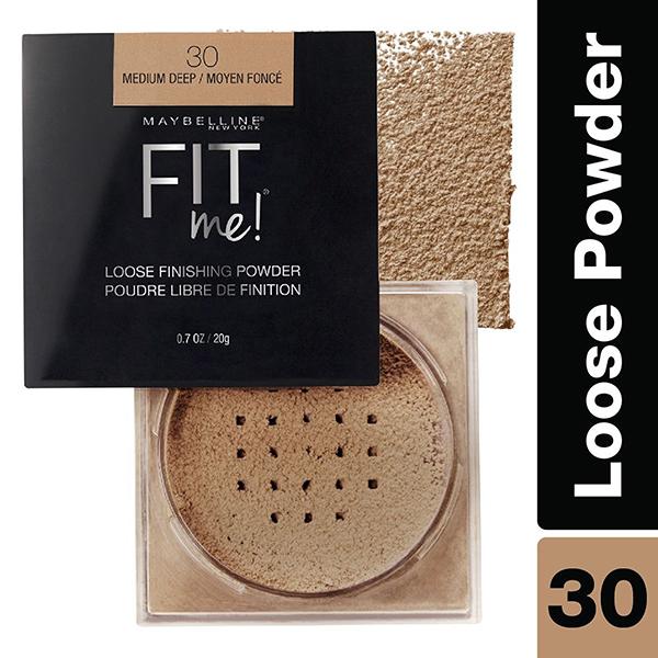 Netmeds | Maybelline New York Fit me Loose Finishing Powder,30 Medium Deep 20 gm