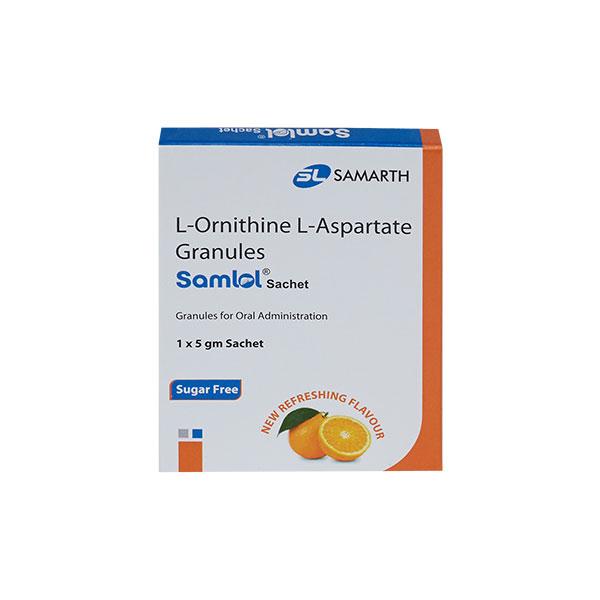 Samlol Sugar Free New Refreshing Flavour Sachet 5gm - Cholelithiasis/Gall Stones