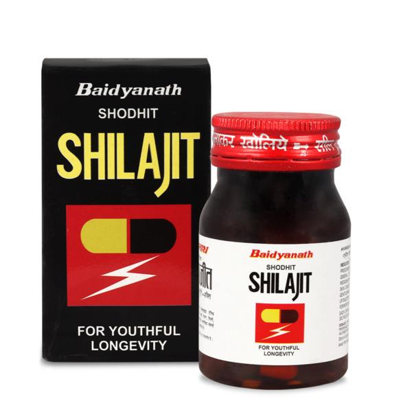 Netmeds | Baidyanath Shodhit Shilajit Capsule 30's