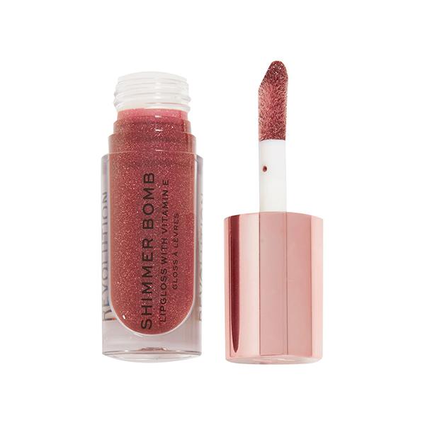 Revolution Shimmer Bomb Lustre Brown 4.5 ml - Lip Glosses