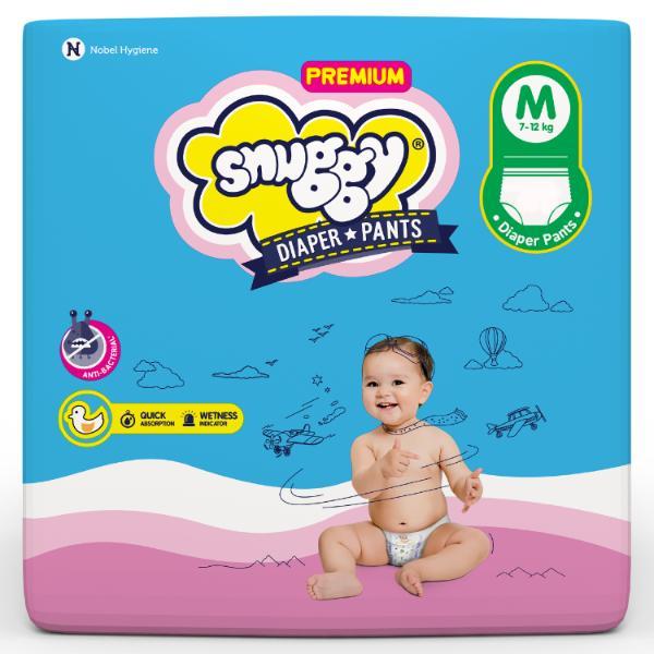 Netmeds | Snuggy Premium Baby Diaper Pants (M) 74's
