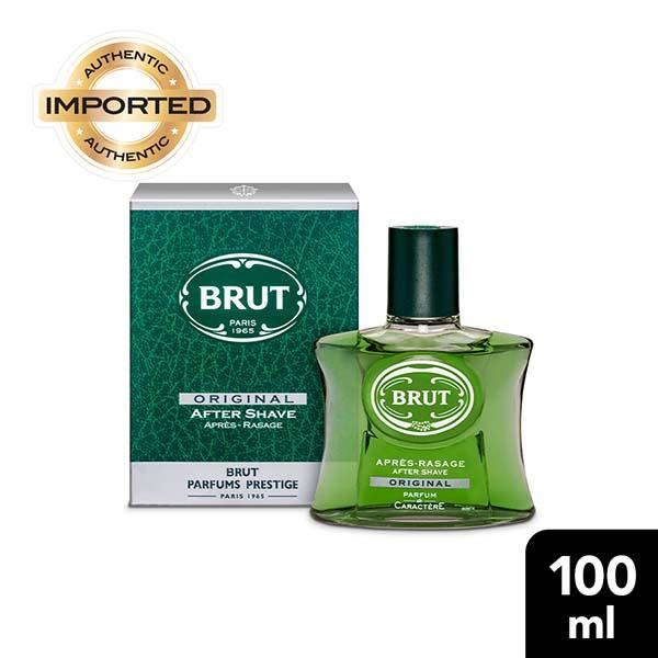 Brut Original After Shave Lotion for Men Long-Lasting Fragrance Soothes Skin 100 ml - Aftershave Lotion