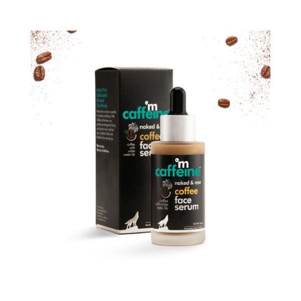 mCaffeine Coffee Hydrating Face Serum For Glowing Skin with Vitamin E for Sun Damage Protection 2's - Face Gels