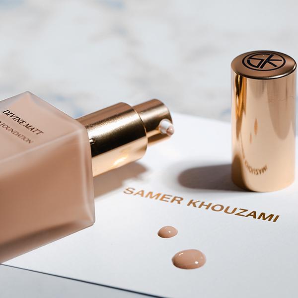 Samer Khouzami Divine Matt Liquid Foundation - 47 (Warm, Olive) 30 ml - Foundation