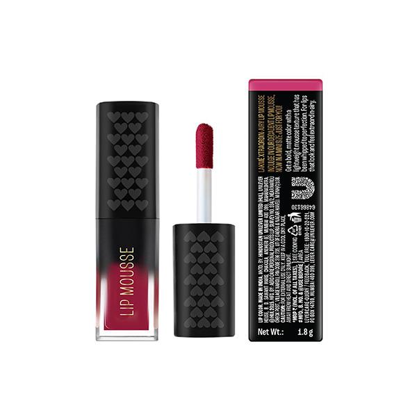 Lakme Xtraordin-airy Lip Mousse Mini - Plum Punch 1.8 g - Liquid Lipsticks