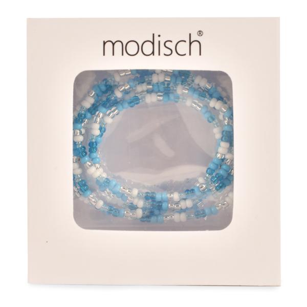 Netmeds | Modisch Sky Blue, Blue, White Round Beads Sunglasses Chain (JC-14Sbw) 1's