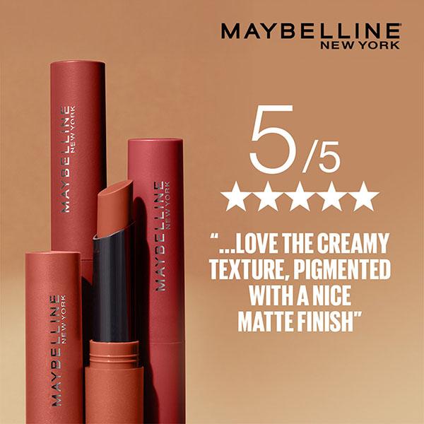 Maybelline New York Color Sensational Ultimatte Lipstick, More Caramel 1.7 gm - Lipsticks