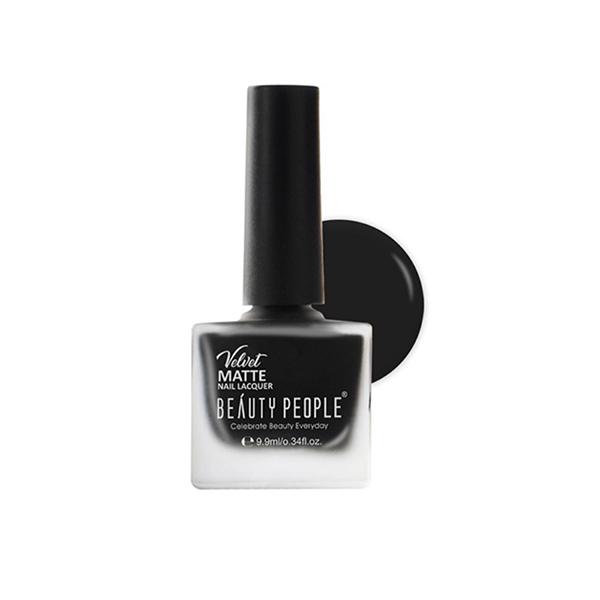 Beauty People Velvet Matte Nail Polish Matte - Black - So - 1041 9.9 ml - Nail Polish