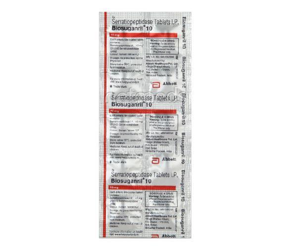Netmeds | Biosuganril 10mg Tablet 10'S