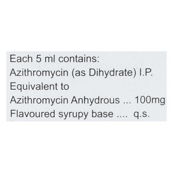 Aziwok 100 Refreshing Mango Flavour Liquid 15ml - Bacterial Infections-Mac