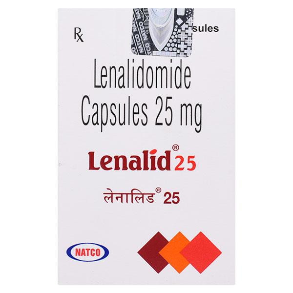 Lenalid 25mg Capsule 30'S - Cancer Oncology-Cyt