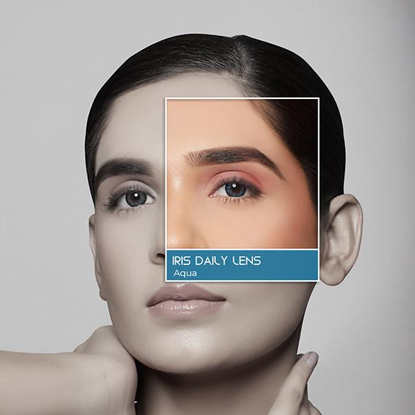 Netmeds | Pac Iris Premium Contact Lenses (Aqua) 1's