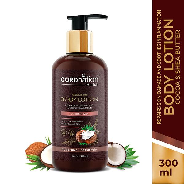 COROnation Herbal Coconut Milk Body Lotion 300 ml - Lotions & Creams