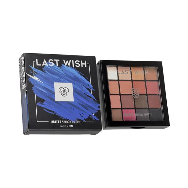PAC Matte Eyeshadow X16 Last Wish 1 gm - Eye Shadow Palettes