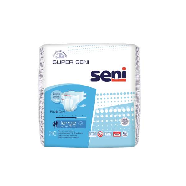 Super Seni Adult Diapers 10's (L)