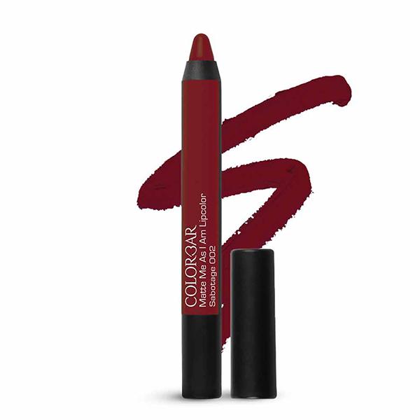 Colorbar Matte Me As I Am Lipcolour Sabotage 002 2.8 gm - Lip Crayons