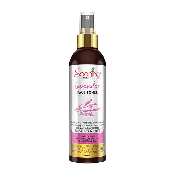 Spantra Lavender Facial Skin Toner 200 ml - Toners