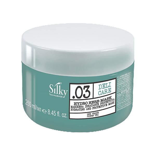 Silky Technobasics .03 Deli Care Hydro Herb Mask Hydrating And Protective 250 ml - Hair Masks & Packs