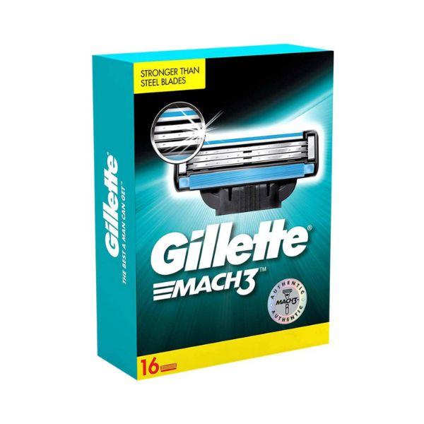 Gillette Mach3 Fresh Clean Shaving Cartridges 16's - Razors & Cartridges