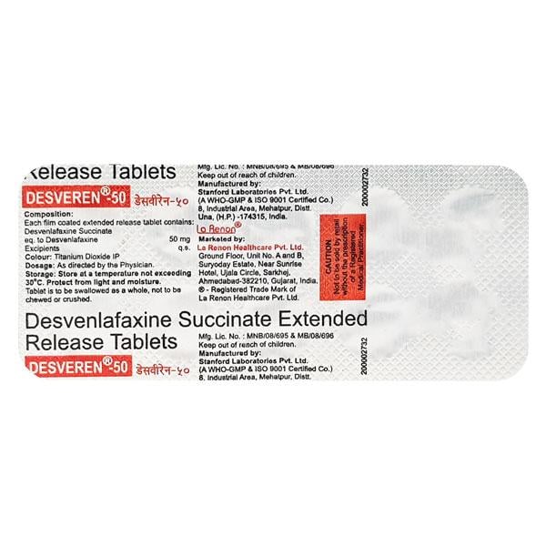 Netmeds | Desveren 50mg Tablet 10'S