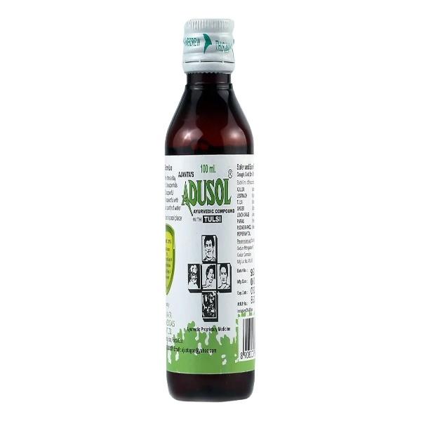Netmeds | Adusol Tulsi Syrup 100 ml