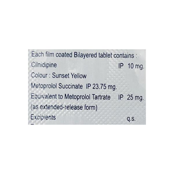 CILNIPRES M 10/25 Tablet 10's - Hypertension-Ana