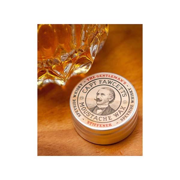 Captain Fawcett Gentleman's Stiffener Malt Whisky Moustache Wax 15 ml - Moustache Wax