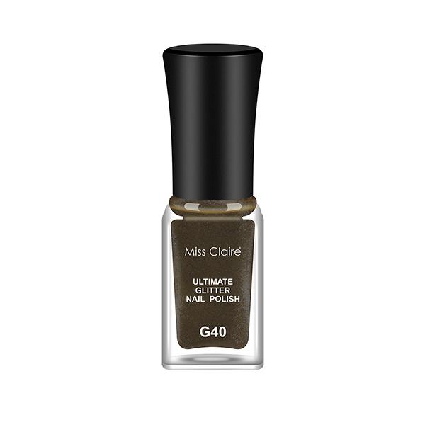 Miss Claire Ultimate Glitter Nail Polish - G40 5 ml