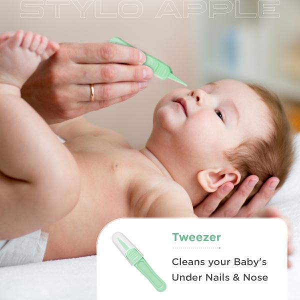 R for Rabbit Stylo Apple Baby Manicure Set - Green 1's - Manicure & Pedicure Kits