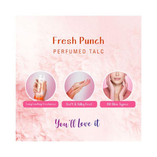Layer'R Wottagirl! Fr Punch Per Talc 100 100 gm - Talcum Powders