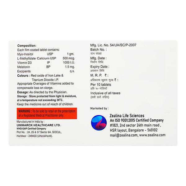 MYNOSIT Tablet 10's - Supplements-Vam